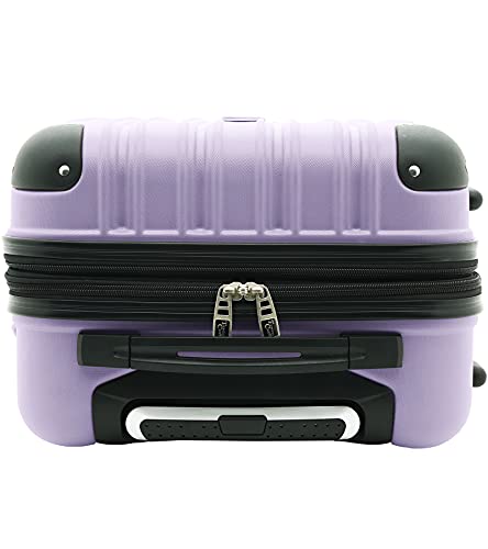 Rose Gold Hardside Luggage Set - 4-Piece Travel Kit