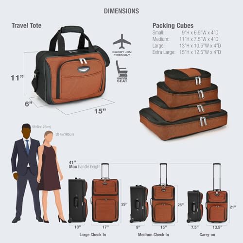Travel Select Amsterdam 4-Pc Expandable Luggage Set