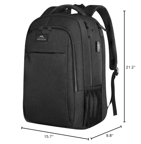 MATEIN SleekGuard Laptop Backpack with USB Port