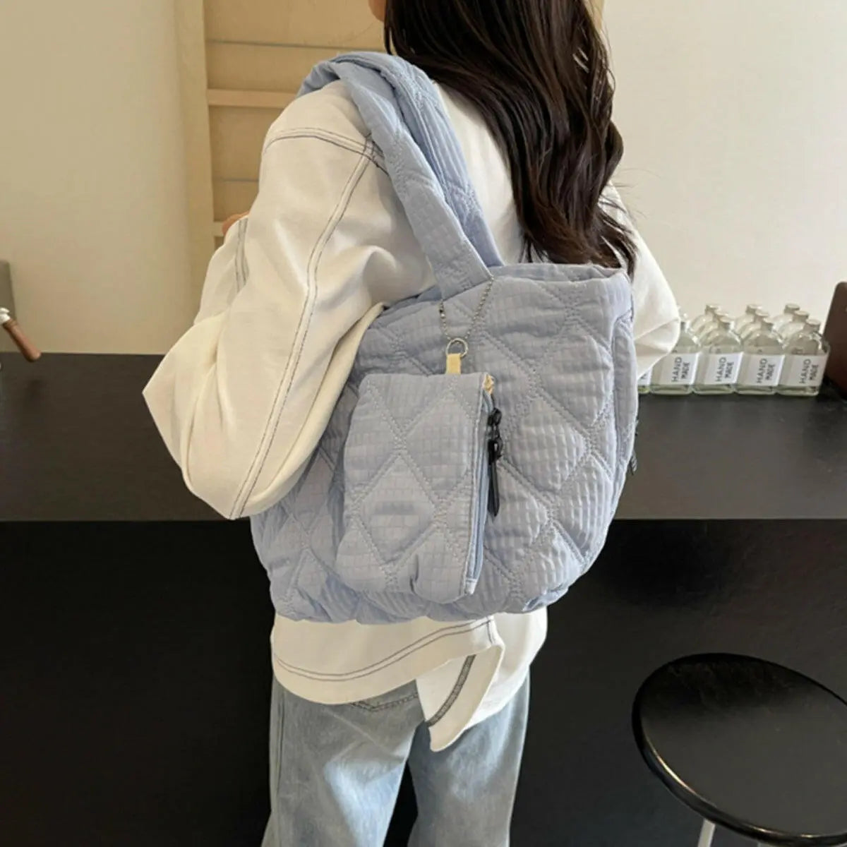 Polyester Medium Tote Bag.