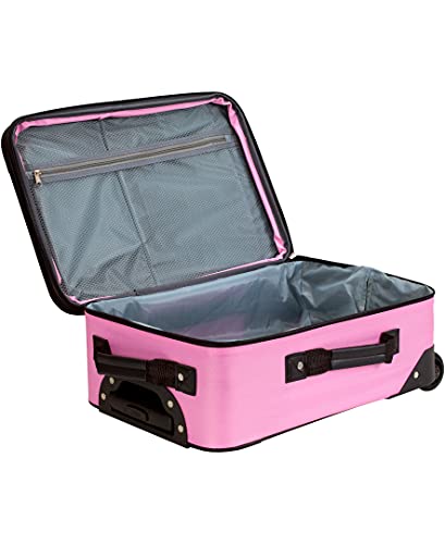 Charcoal Rockland Journey Expandable Luggage Set