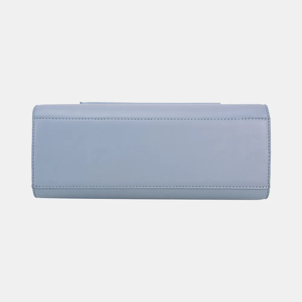 David Jones PU Leather Handbag - Premium Tote Bag from Trendsi - Just $43.99! Shop now at Handbags Specialist Headquarter