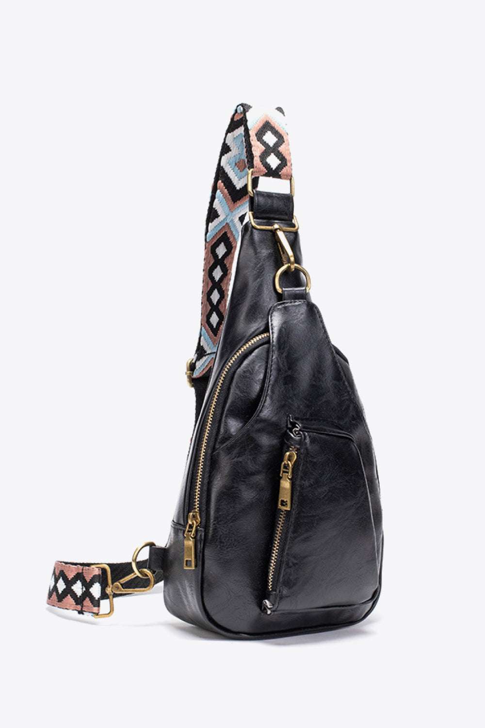 All The Feels PU Leather Sling Bag - Premium Crossbody Bag from Trendsi - Just $38.99! Shop now at Handbags Specialist Headquarter