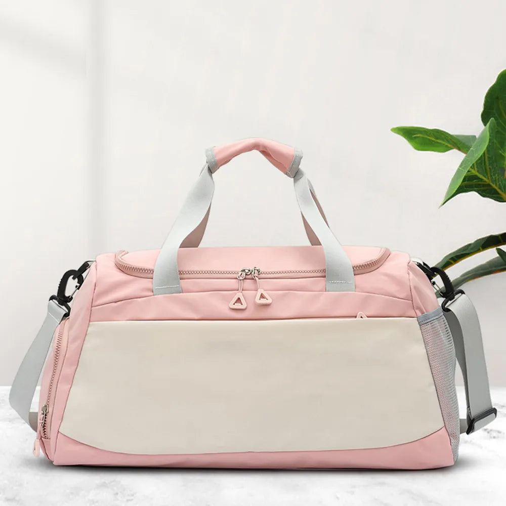 Oxford Cloth Multi Pockets Adjustable Strap Travel Bag - Premium travel-bag from Trendsi - Just $39.99! Shop now at Handbags Specialist Headquarter