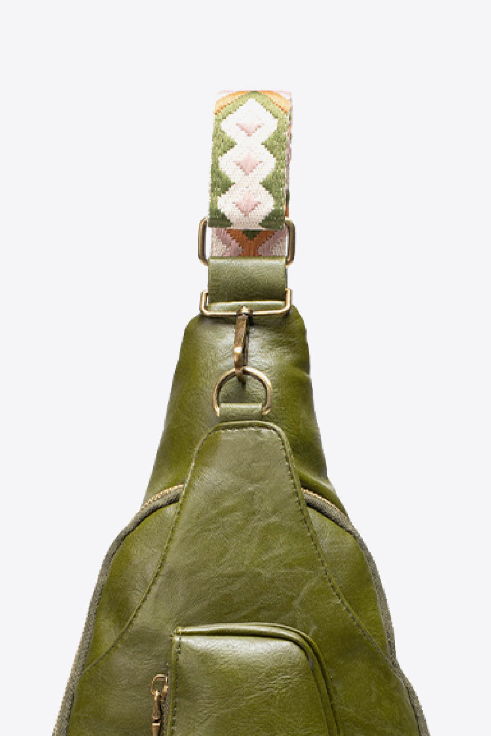 All The Feels PU Leather Sling Bag - Premium Crossbody Bag from Trendsi - Just $38.99! Shop now at Handbags Specialist Headquarter