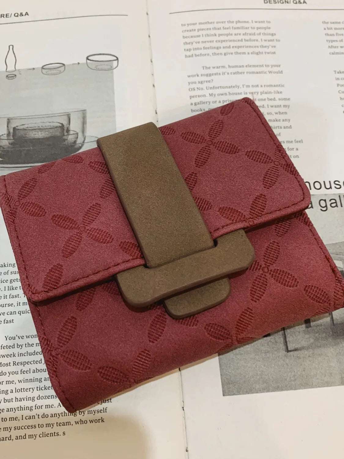 PU Leather Wallet - Premium Wallet from Trendsi - Just $27.99! Shop now at Handbags Specialist Headquarter