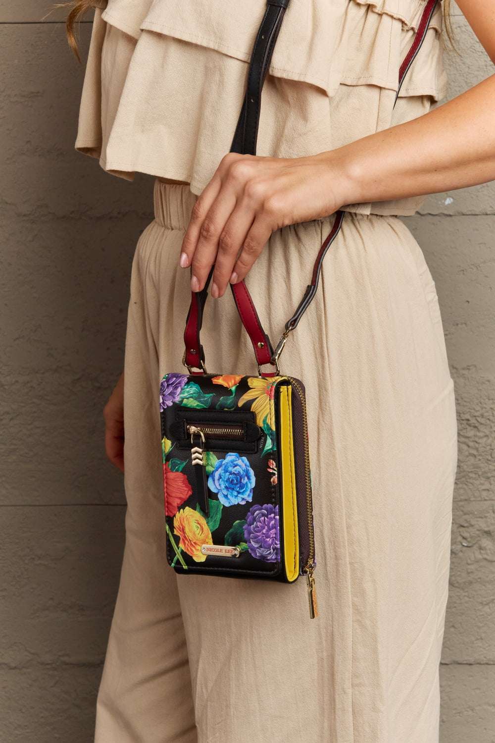 Nicole Lee USA Small Crossbody Wallet - Premium Wallet from Trendsi - Just $47.99! Shop now at Handbags Specialist Headquarter