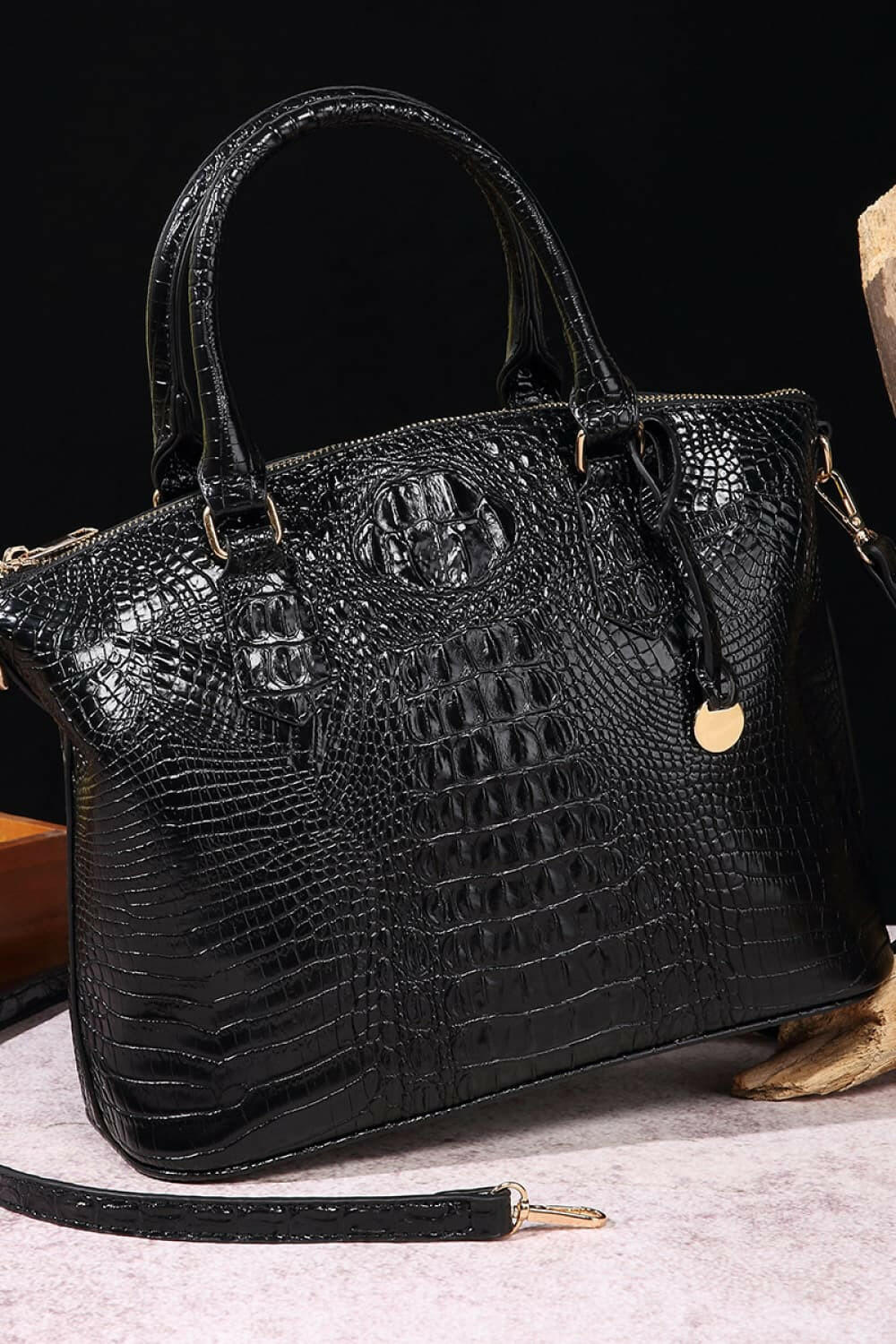 PU Leather Handbag.