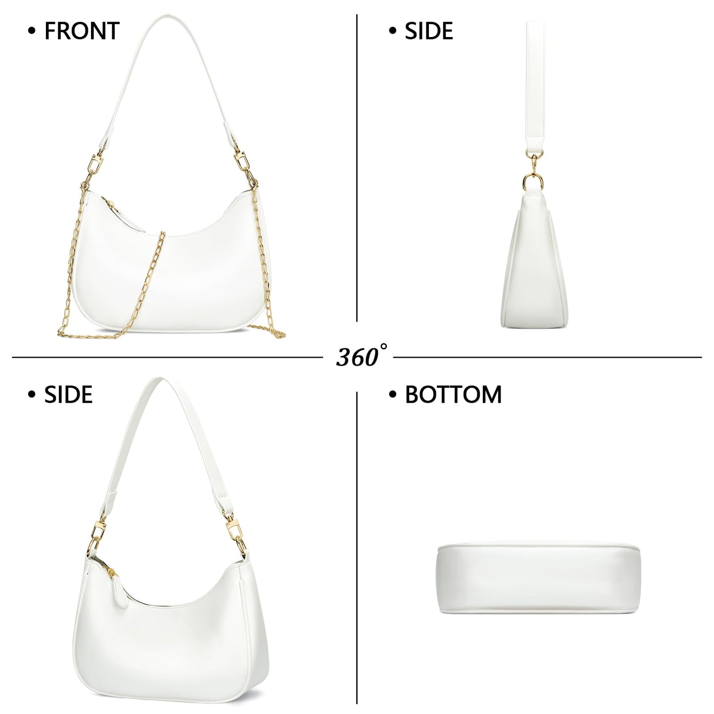 Chic Retro Hobo Bag - KKXIU Women's Purse Collection