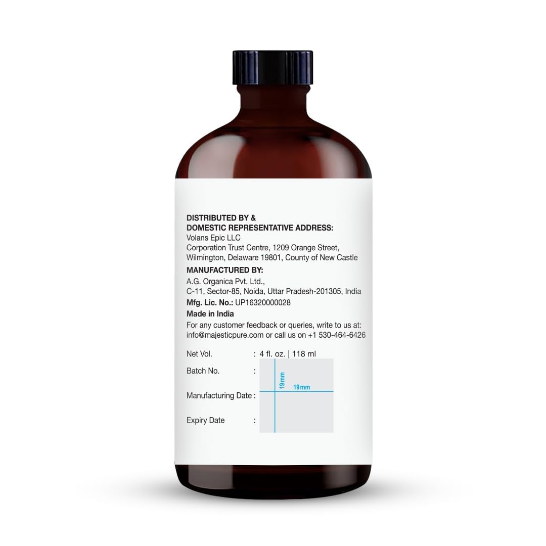 Majestic Pure Lavender Oil with Dropper 4oz