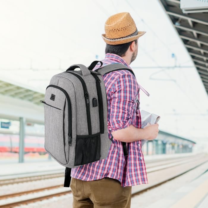 MATEIN SleekGuard Laptop Backpack with USB Port