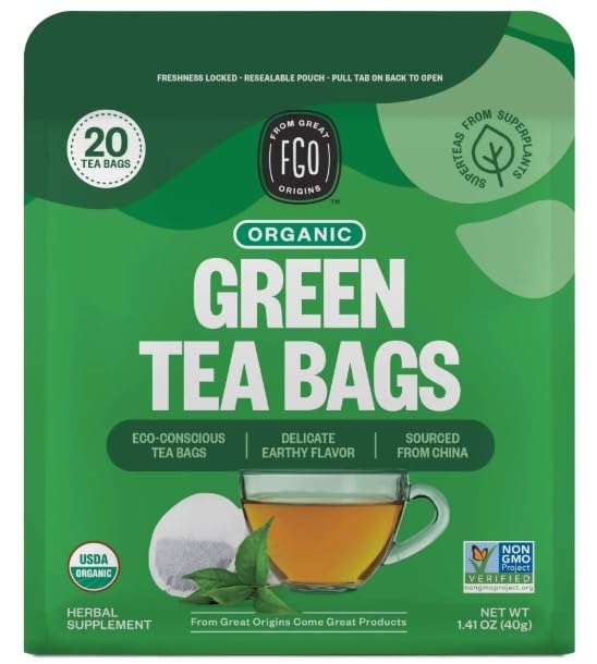ElderZen Organic Tea - Caffeine-Free Eco Bags