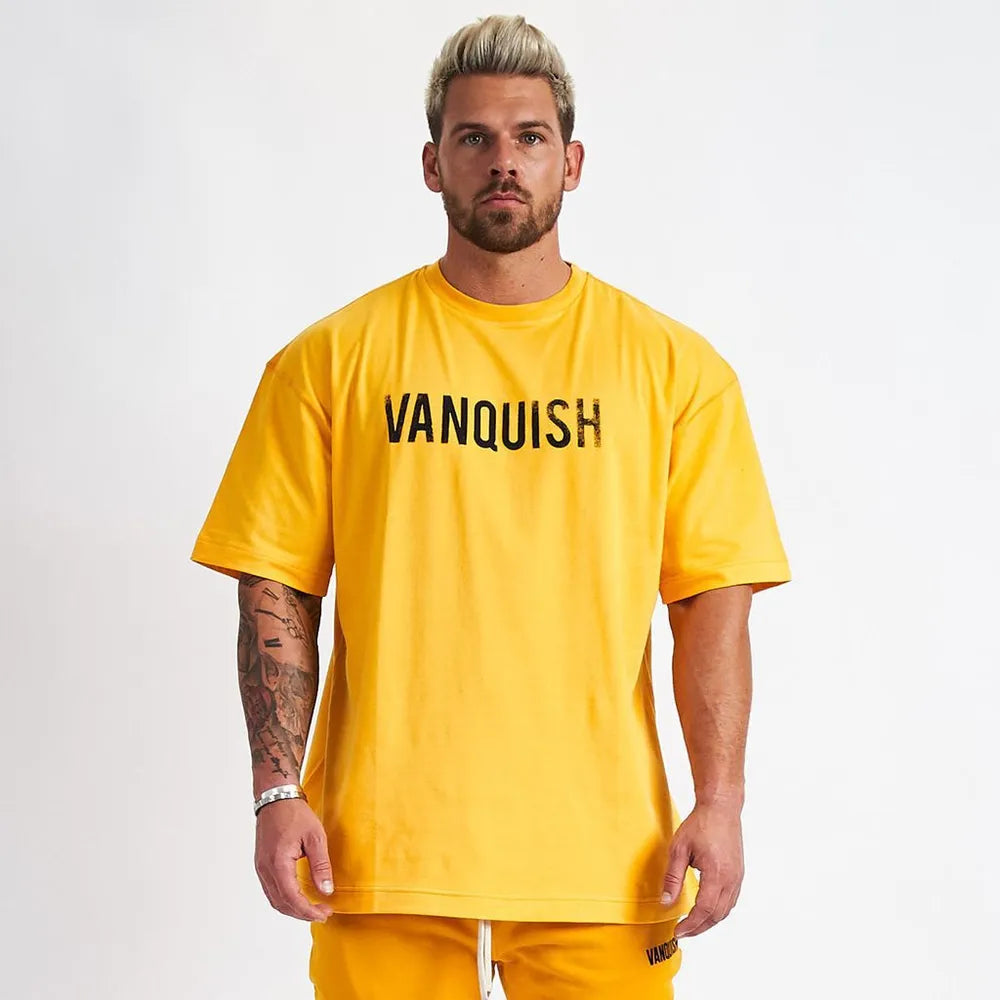 Men's Plus Size Round Neck Half Sleeve T-Shirt - Premium Men's T Shirt from Trendsi - Just $21.52! Shop now at Handbags Specialist Headquarter