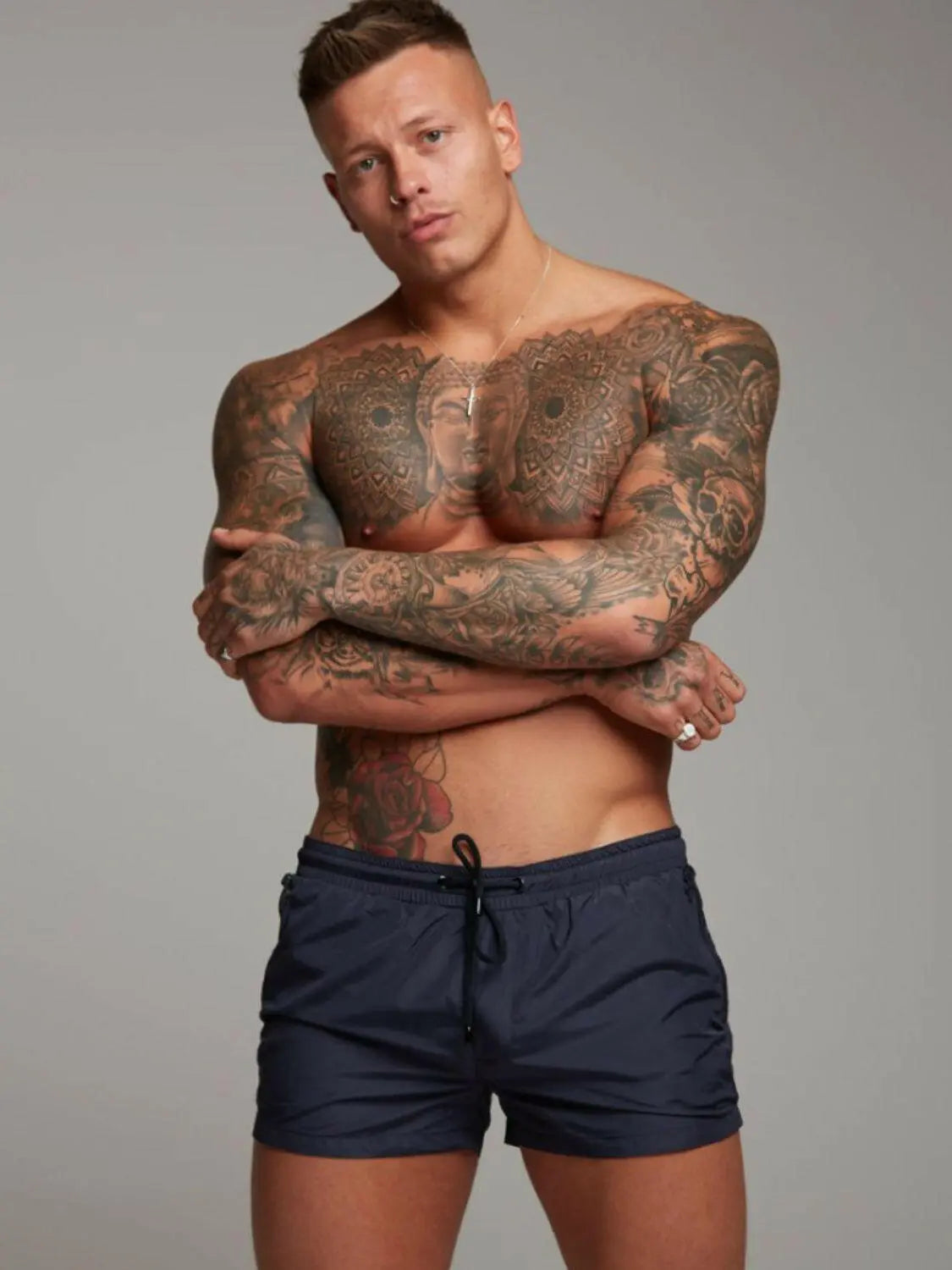 Men's Drawstring Active Shorts.