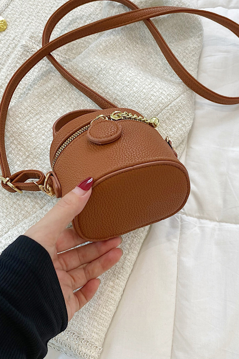 PU Leather Crossbody Bag - Premium handbags from Trendsi - Just $20.99! Shop now at Handbags Specialist Headquarter