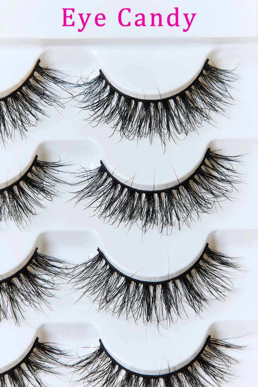 SO PINK BEAUTY Mink Eyelashes 5 Pairs - Premium Sleepwear from Trendsi - Just $24.99! Shop now at Handbags Specialist Headquarter