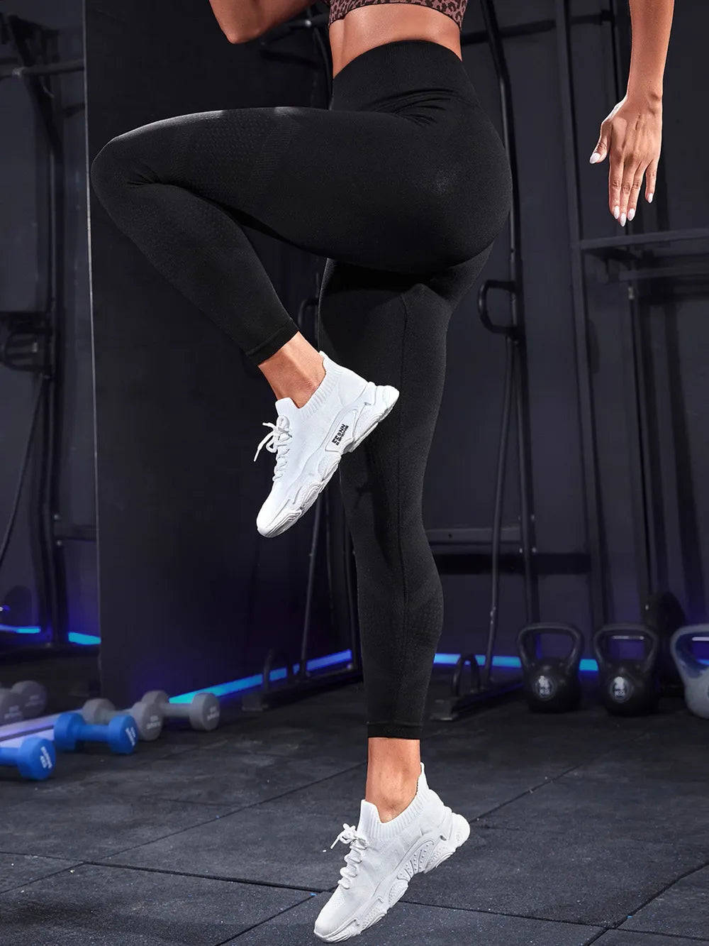 High Waist Active Leggings - Premium Leggings from Trendsi - Just $33.27! Shop now at Handbags Specialist Headquarter