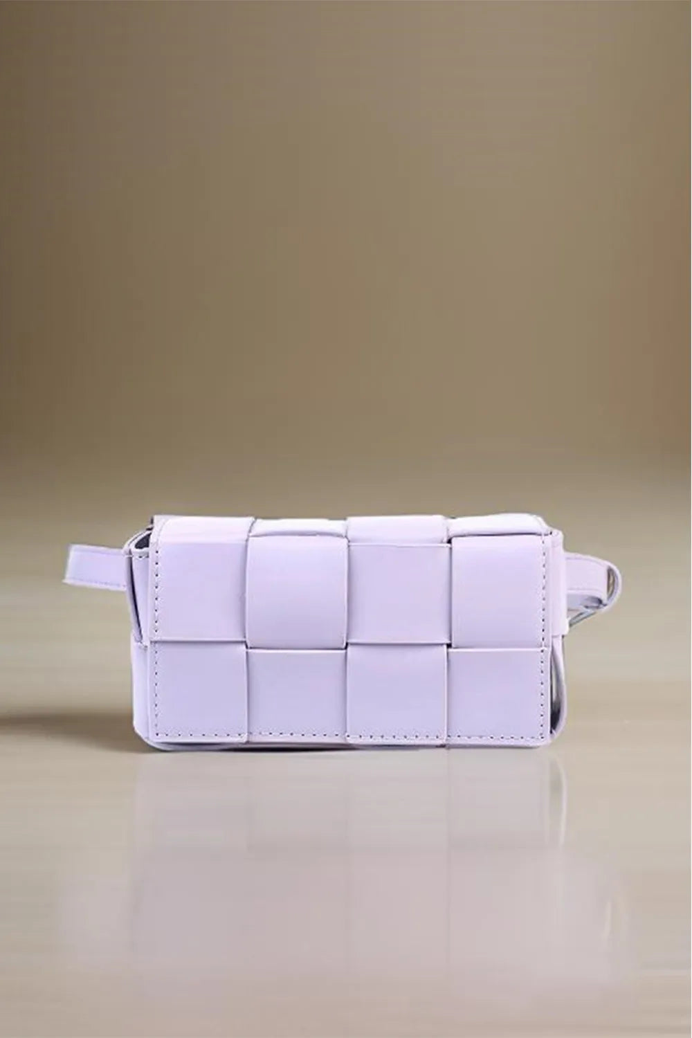 Zenana Vegan Leather Woven Crossbody Bag - Premium Crossbody Bag from Trendsi - Just $31.99! Shop now at Handbags Specialist Headquarter