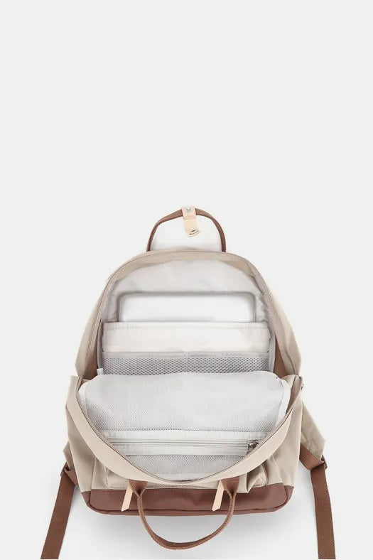 Himawari Waterproof Backpack Bag with Multilayer Pockets - Premium Backpack Bags from Trendsi - Just $41.99! Shop now at Handbags Specialist Headquarter