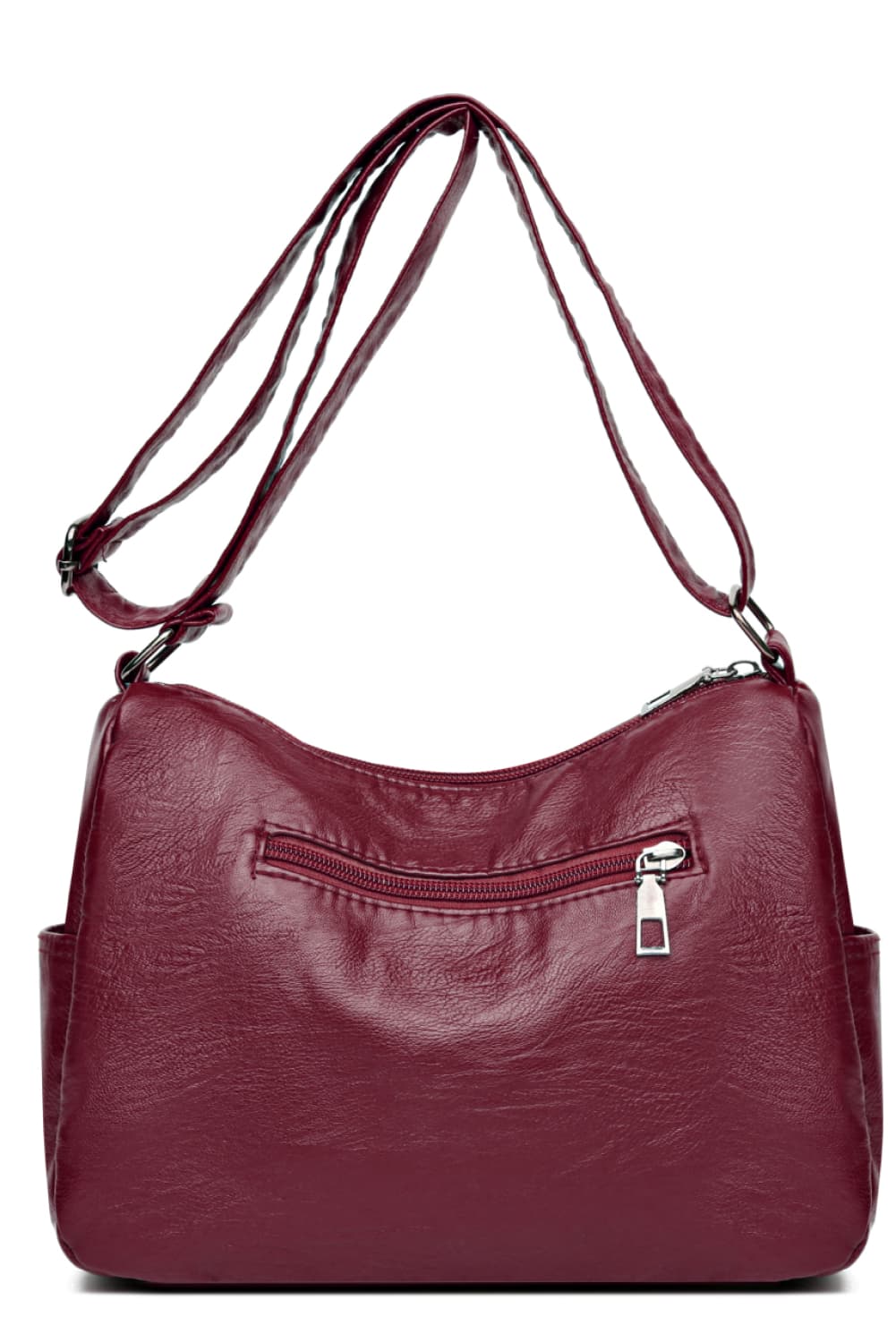 Stylish Multi-Pocket PU Leather Crossbody Bag - Premium Handbags from Trendsi - Just $26.99! Shop now at Handbags Specialist Headquarter