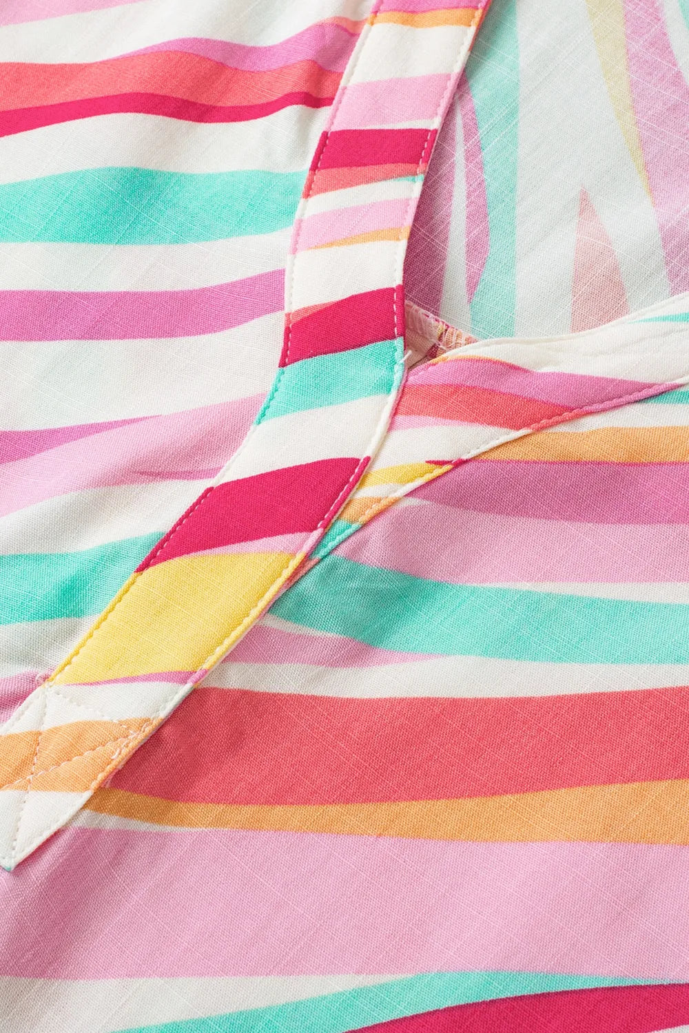 Plus Size Printed Notched Short Sleeve Blouse - Premium Plus Size Shirts from Trendsi - Just $30.40! Shop now at Handbags Specialist Headquarter