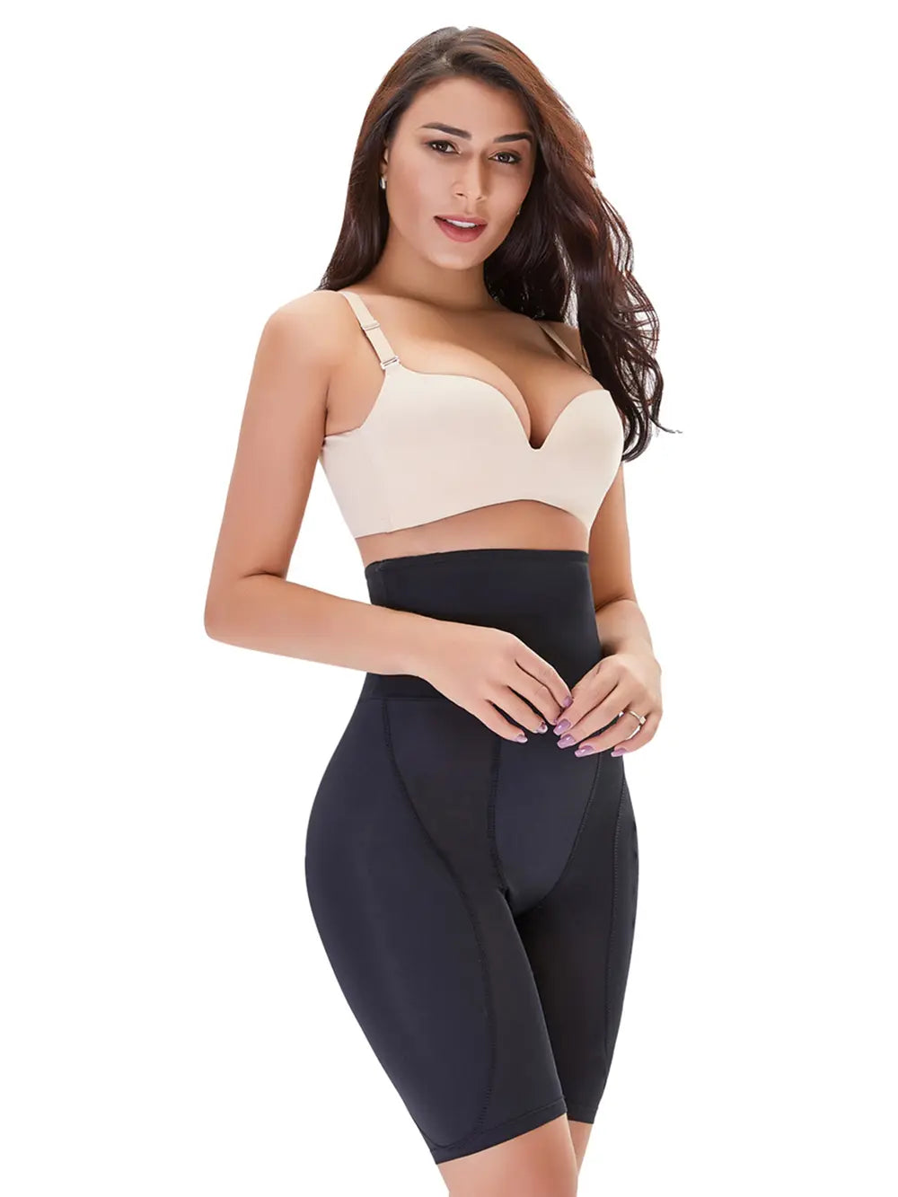 Full Size Hip Lifting Shaping Shorts - Premium Bottoms from Trendsi - Just $32! Shop now at Handbags Specialist Headquarter
