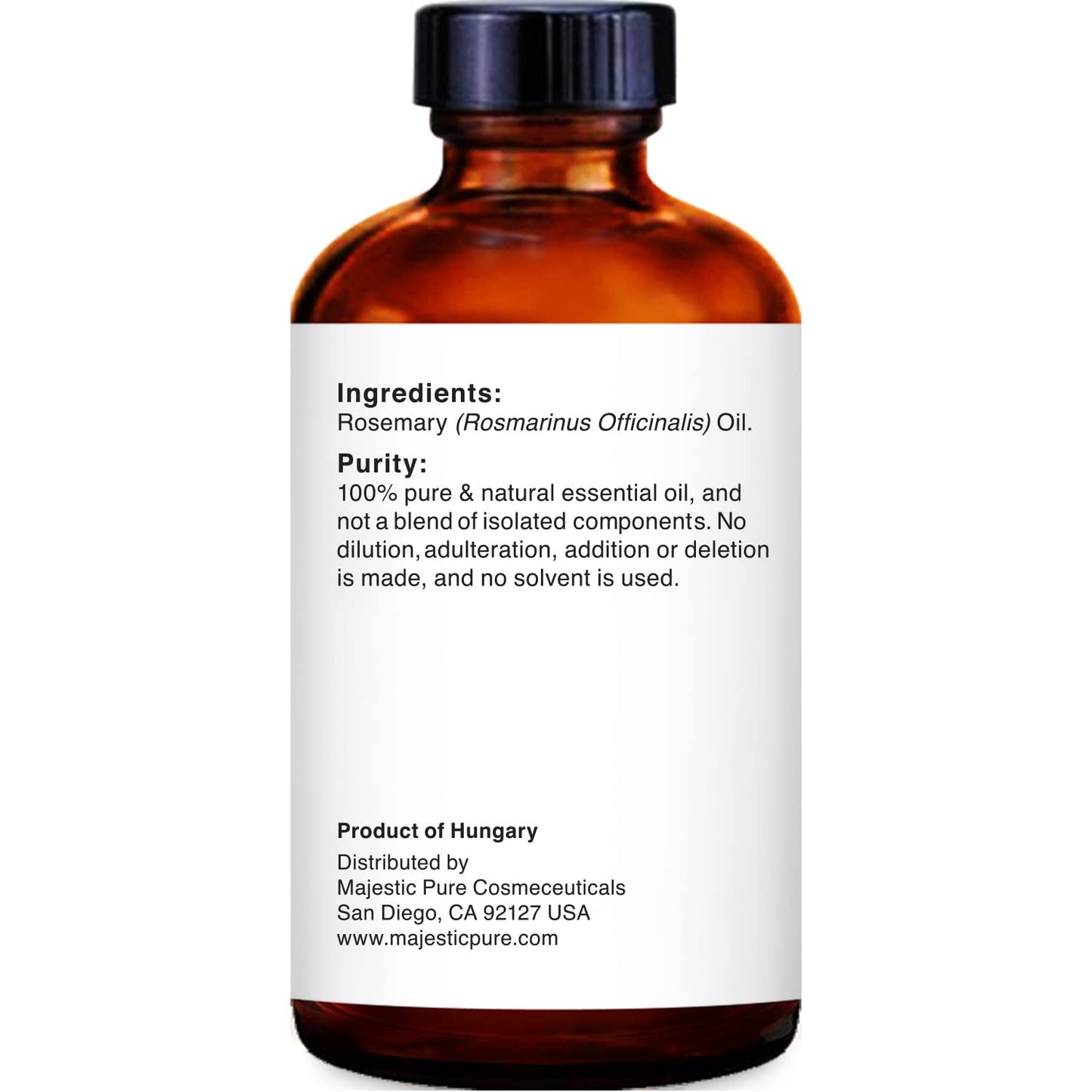 Majestic Pure Lavender Oil with Dropper 4oz
