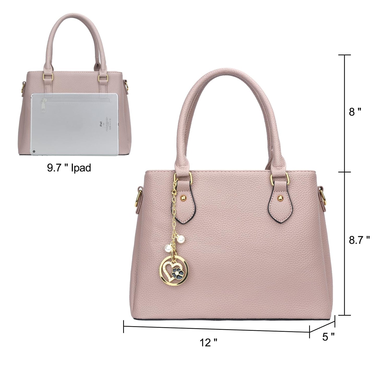 Luxe Leather Satchel & Crossbody Bags