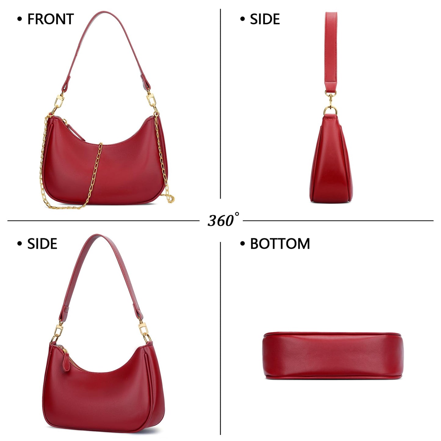 Chic Retro Hobo Bag - KKXIU Women's Purse Collection