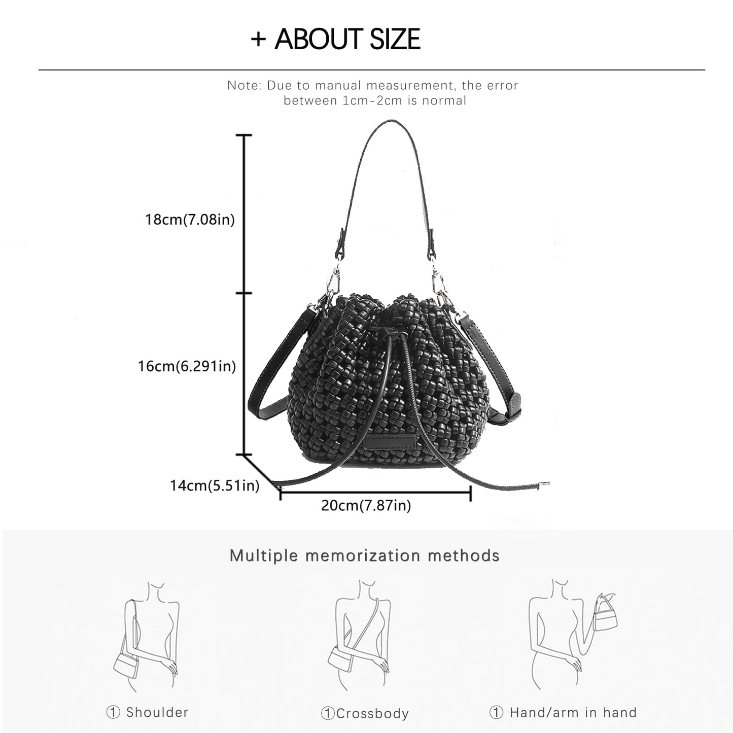 Hollow Bucket Tote Bag