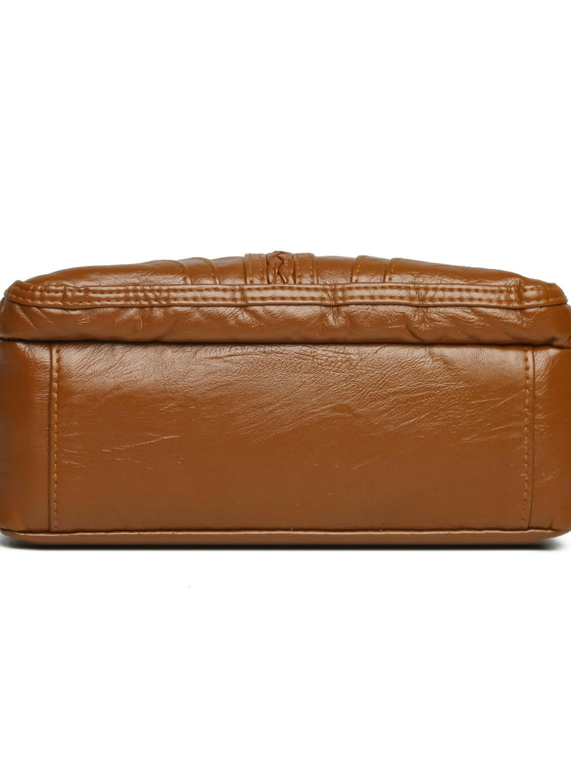 PU Leather Adjustable Strap Shoulder Bag.