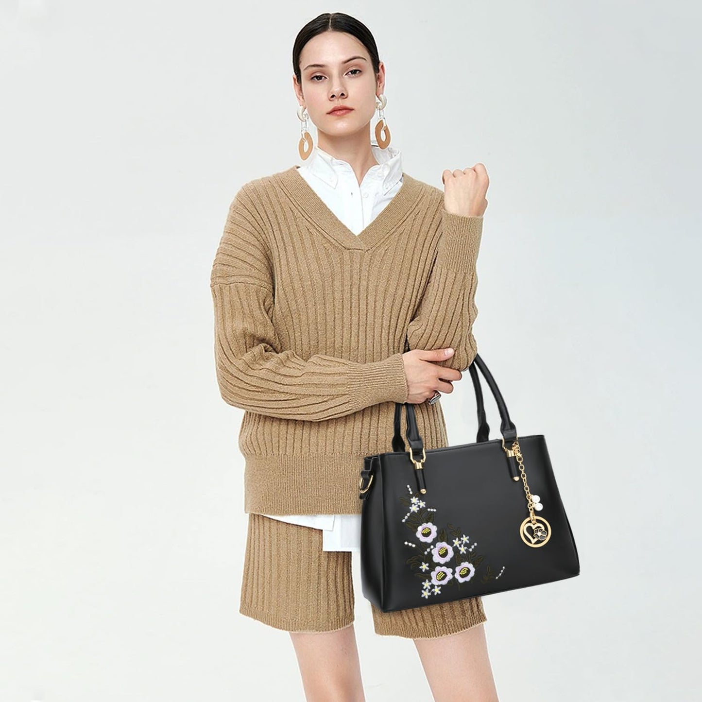 Luxe Leather Satchel & Crossbody Bags