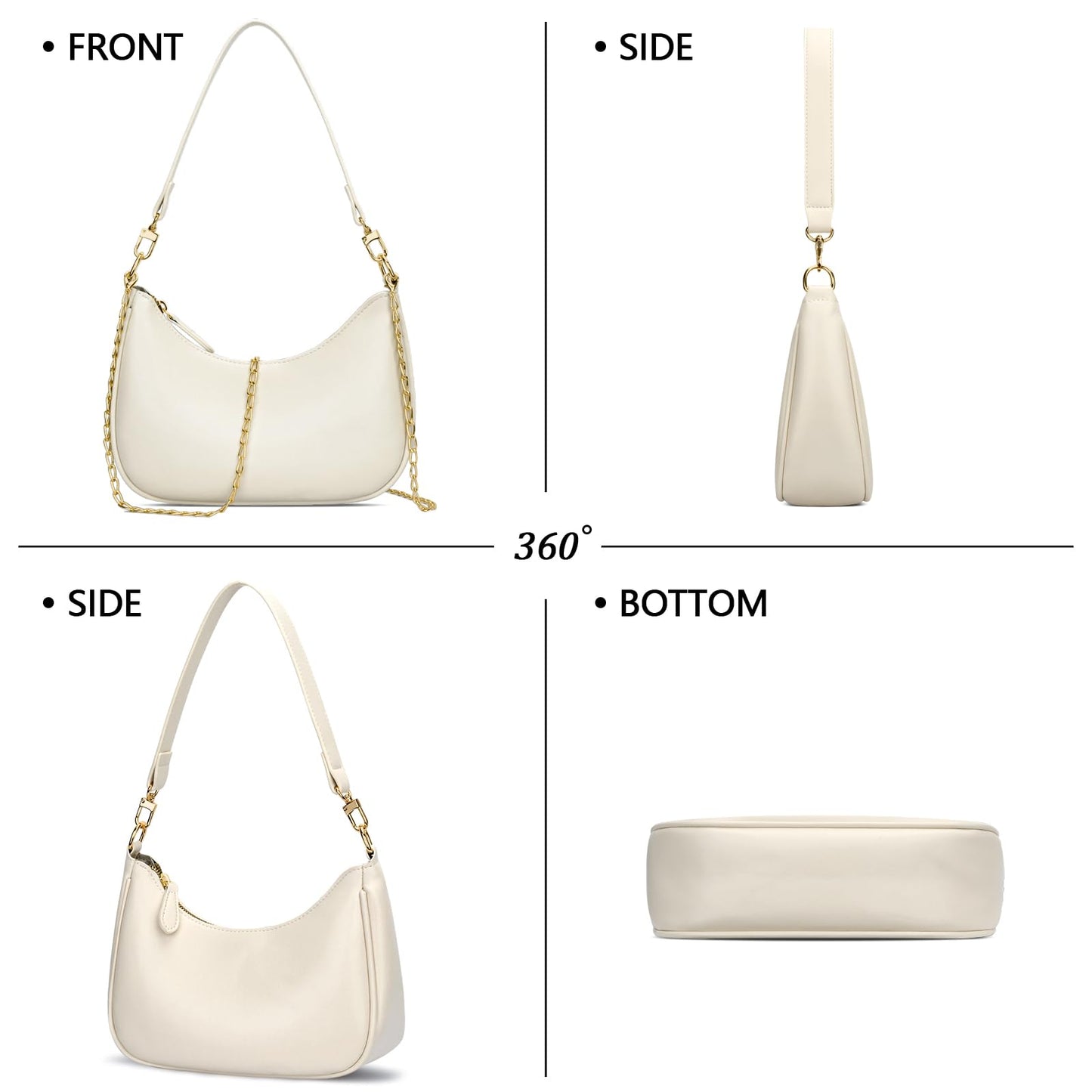 Chic Retro Hobo Bag - KKXIU Women's Purse Collection