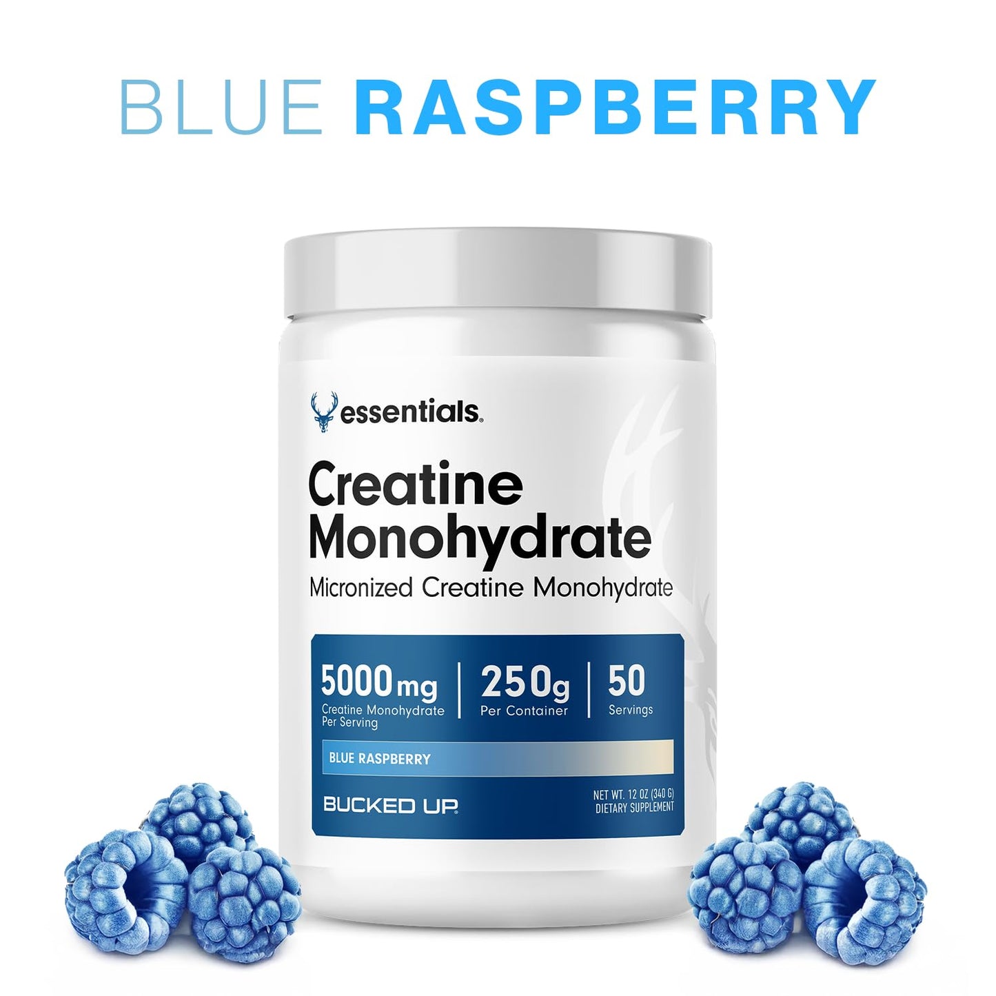 Bucked Up Micronized Creatine - Unflavored Power Boost