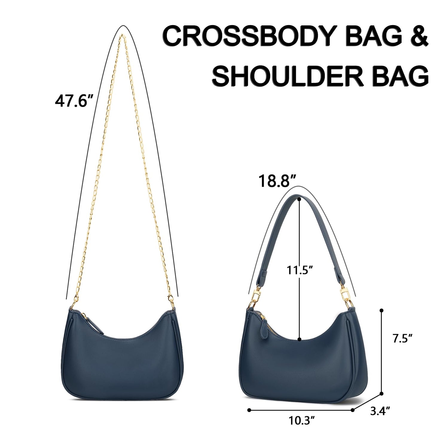Chic Retro Hobo Bag - KKXIU Women's Purse Collection