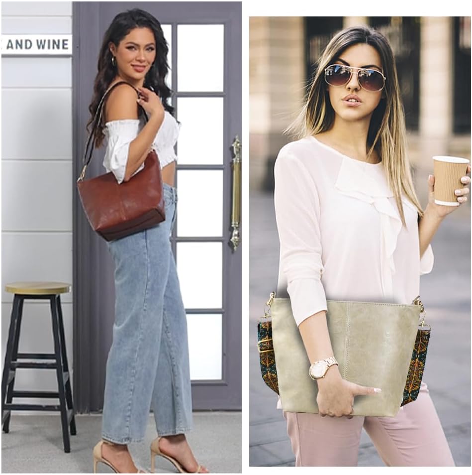 ChicHobo Vegan Leather Crossbody Bag with Strap