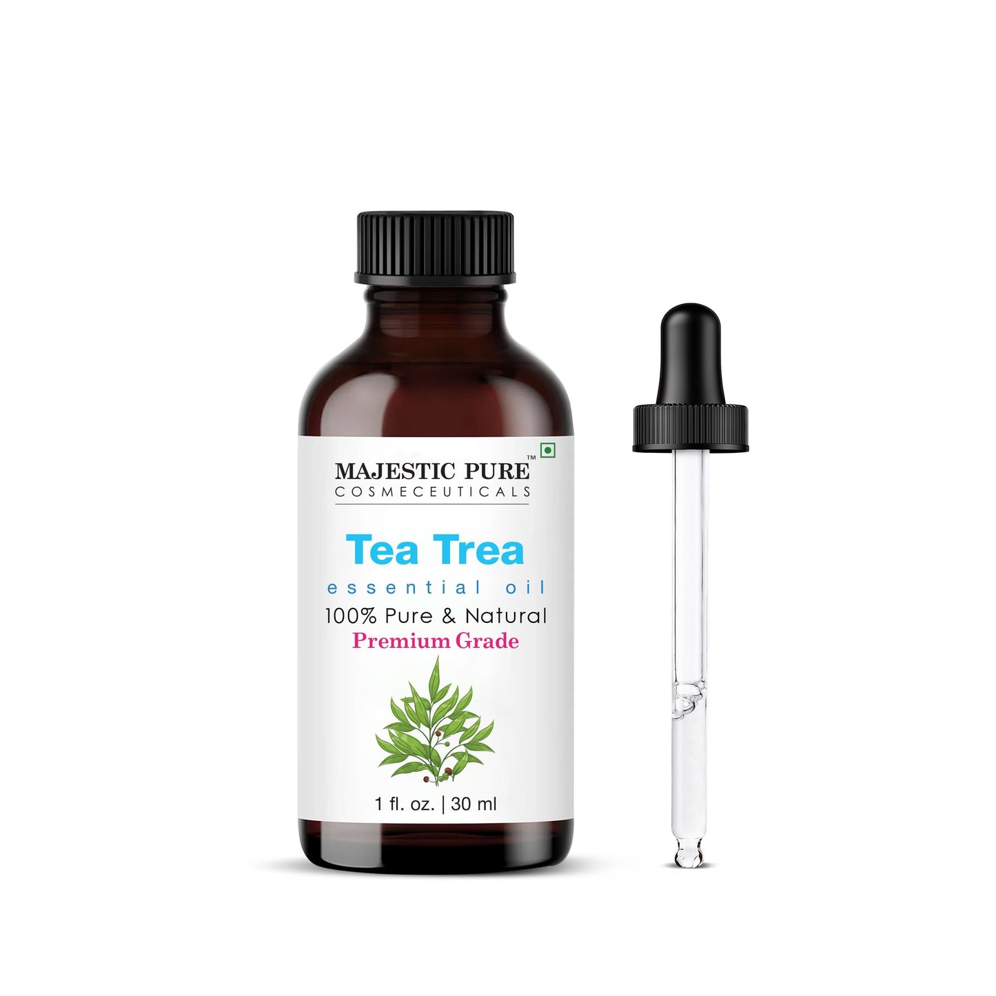 Majestic Pure Lavender Oil with Dropper 4oz