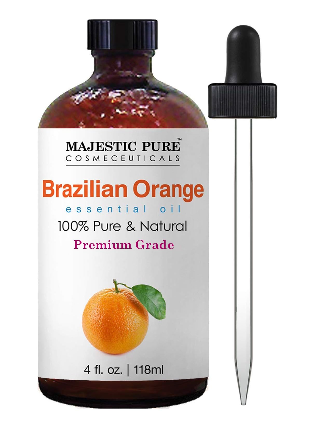 Majestic Pure Lavender Oil with Dropper 4oz