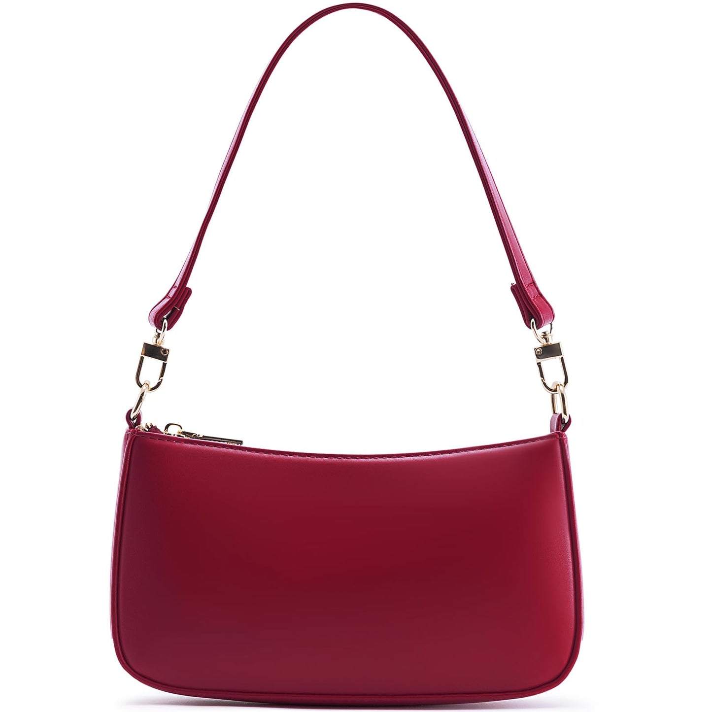 Retro Vegan Leather Shoulder Bag