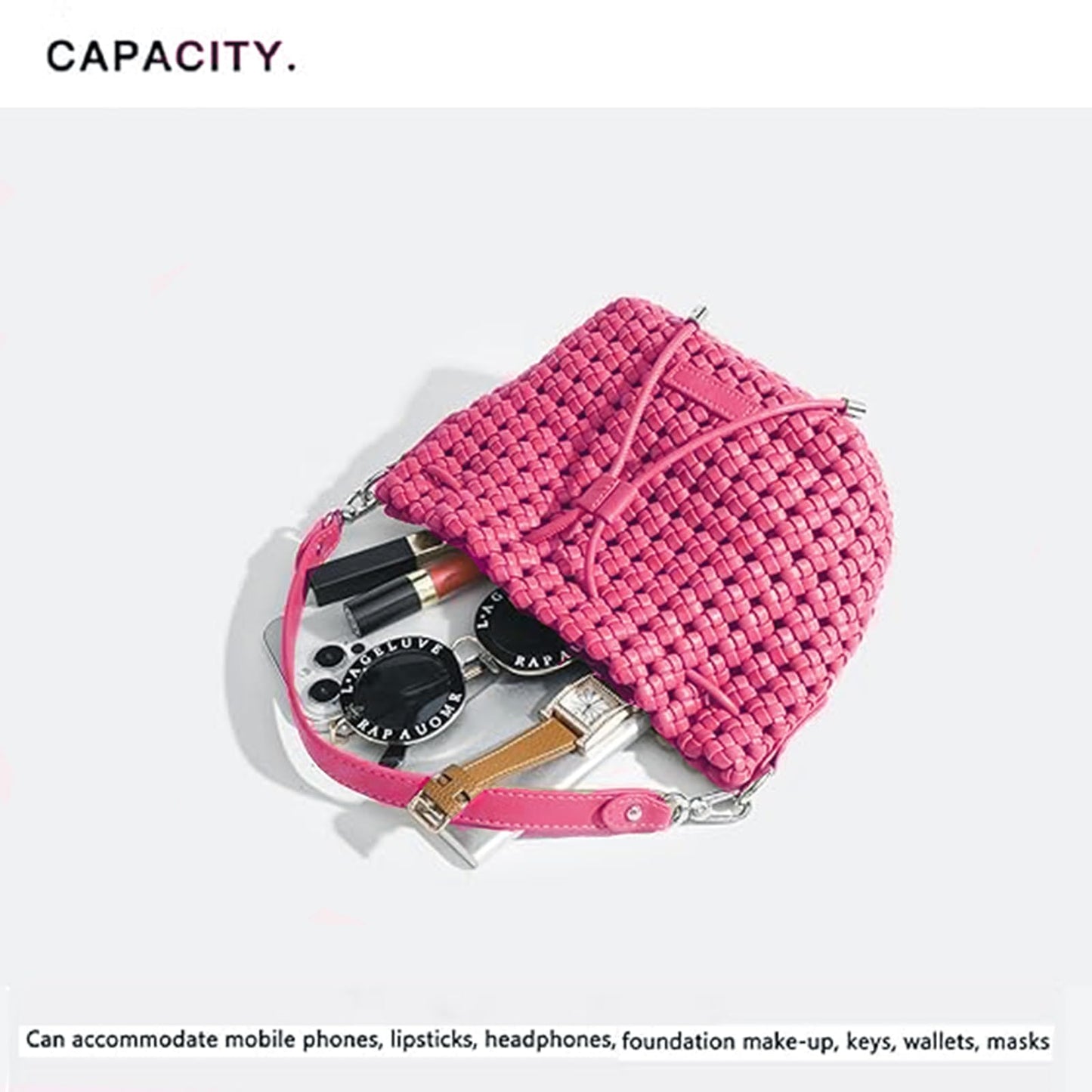 Hollow Bucket Tote Bag
