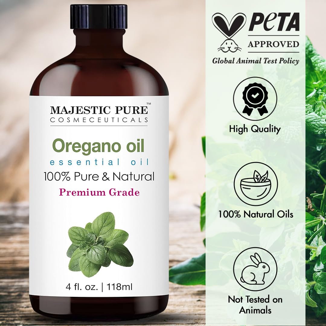 Majestic Pure Lavender Oil with Dropper 4oz
