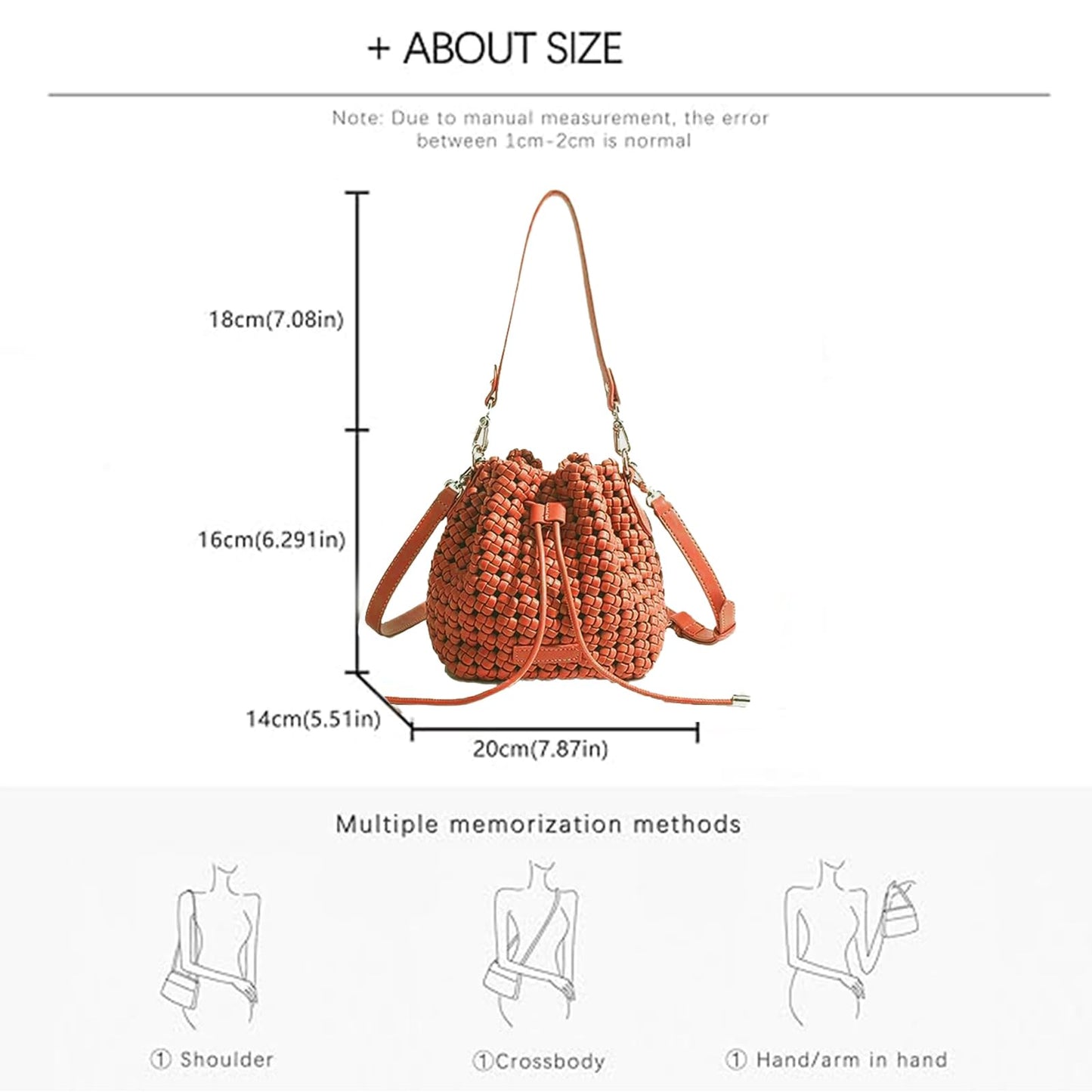 Hollow Bucket Tote Bag