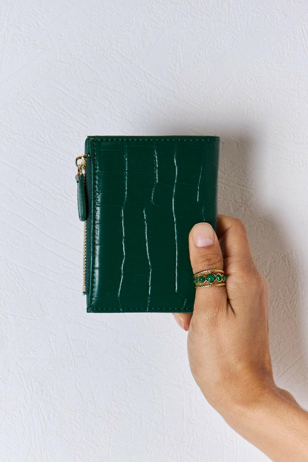 David Jones Texture PU Leather Mini Wallet.