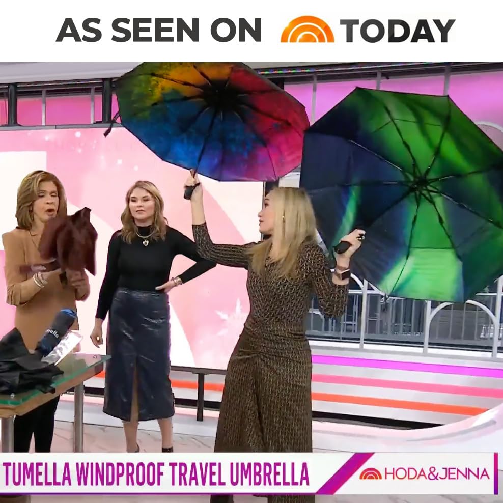 TUMELLA Elite Windproof Travel Umbrella