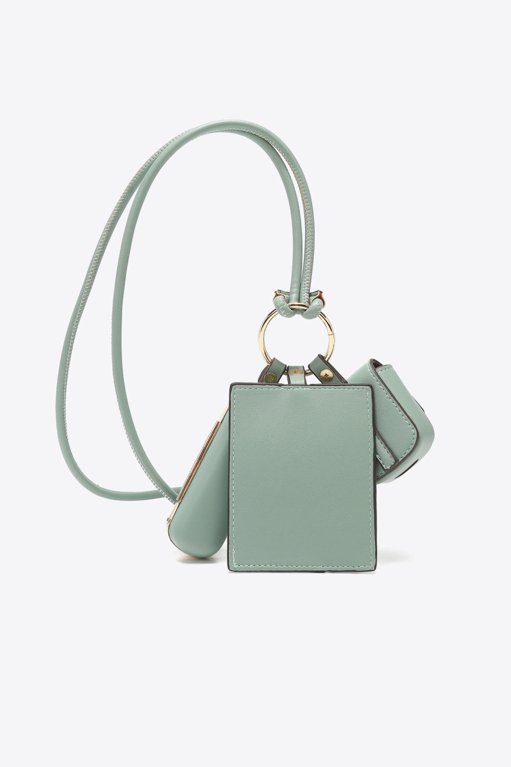 Nicole Lee USA Vegan Leather 3-Piece Lanyard Set - Premium Handbags from Trendsi - Just $59.99! Shop now at Handbags Specialist Headquarter