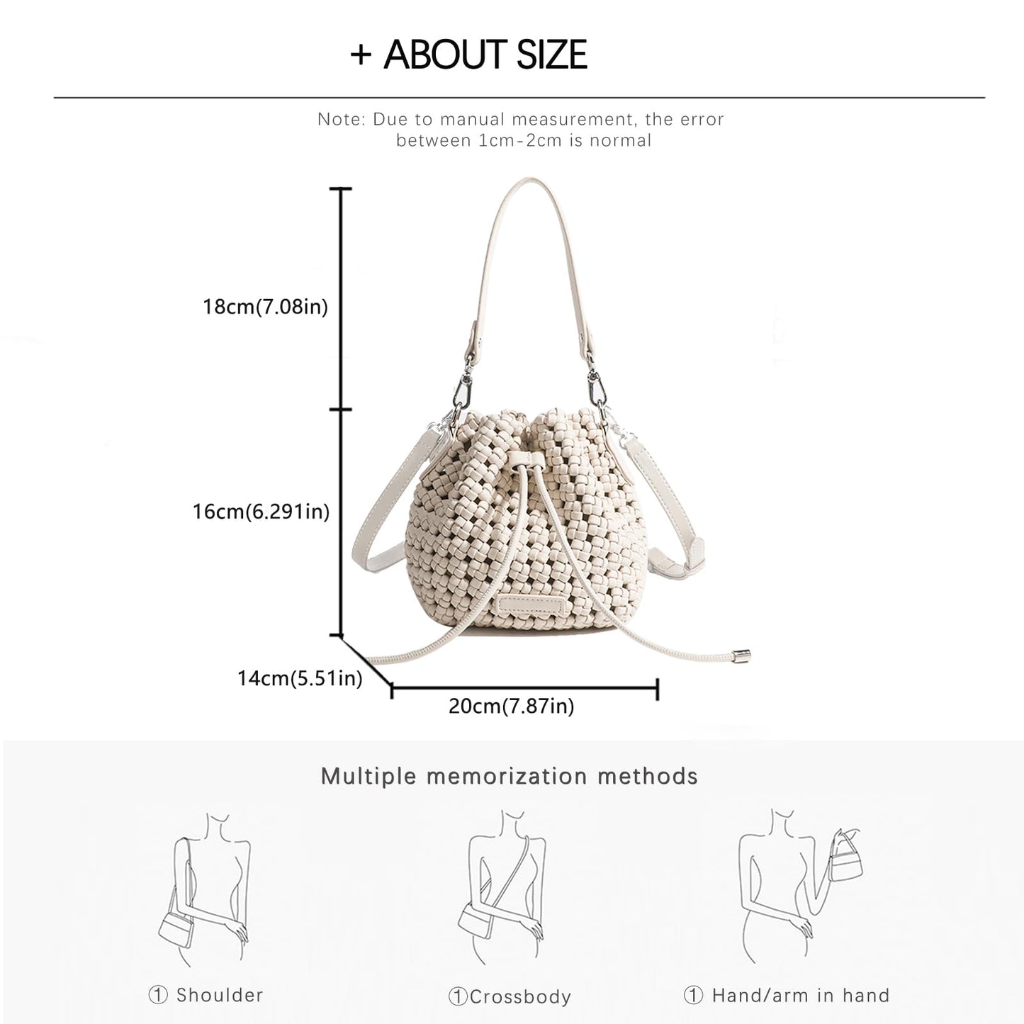 Hollow Bucket Tote Bag