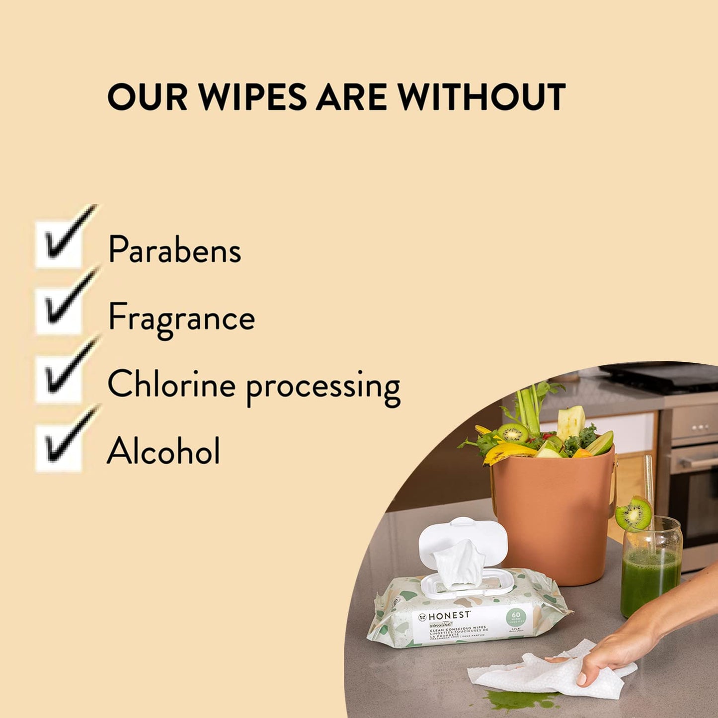 EcoGentle Multi-Use Wipes for Sensitive Skin