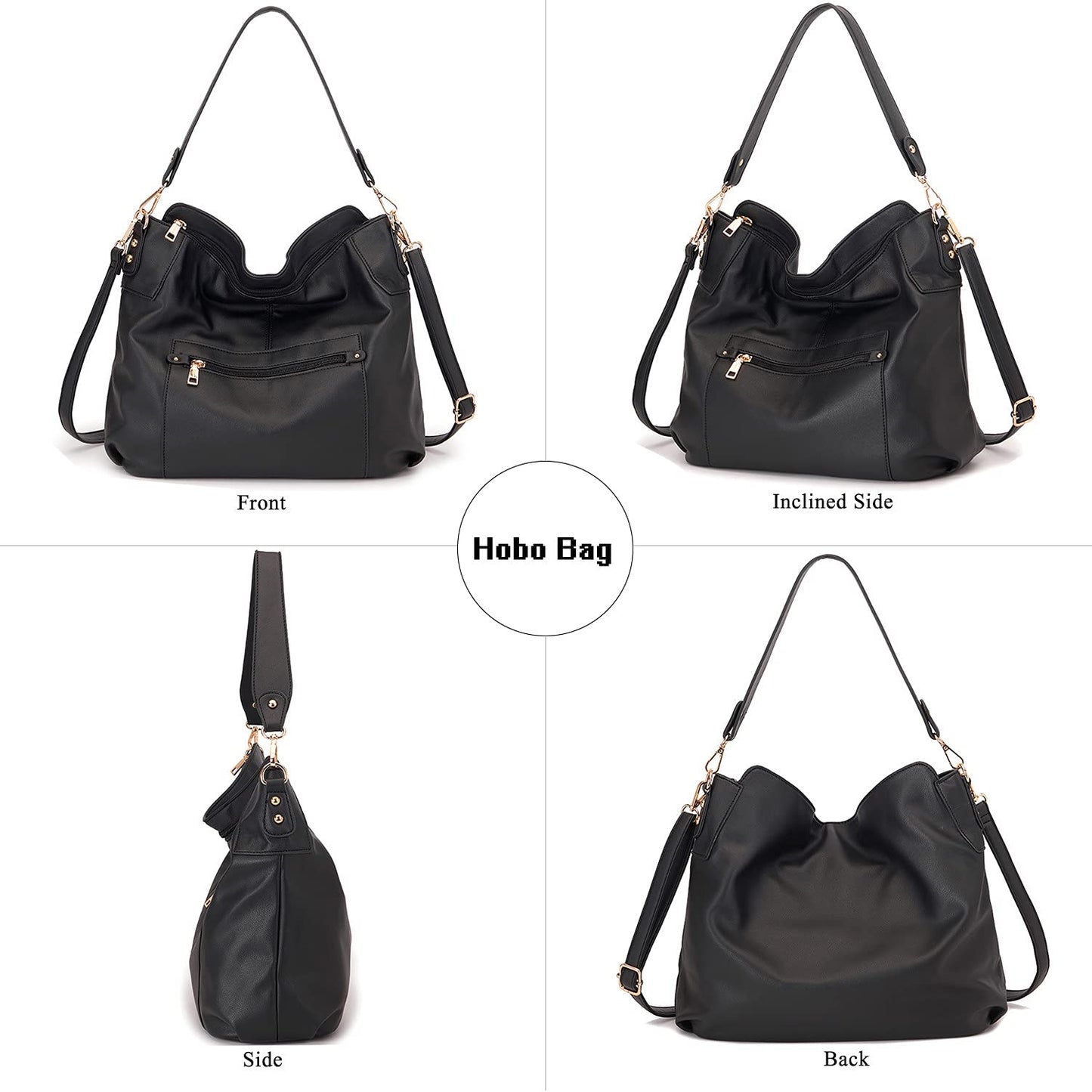 ChicCrossbody: Women's Tote & Wallet Set