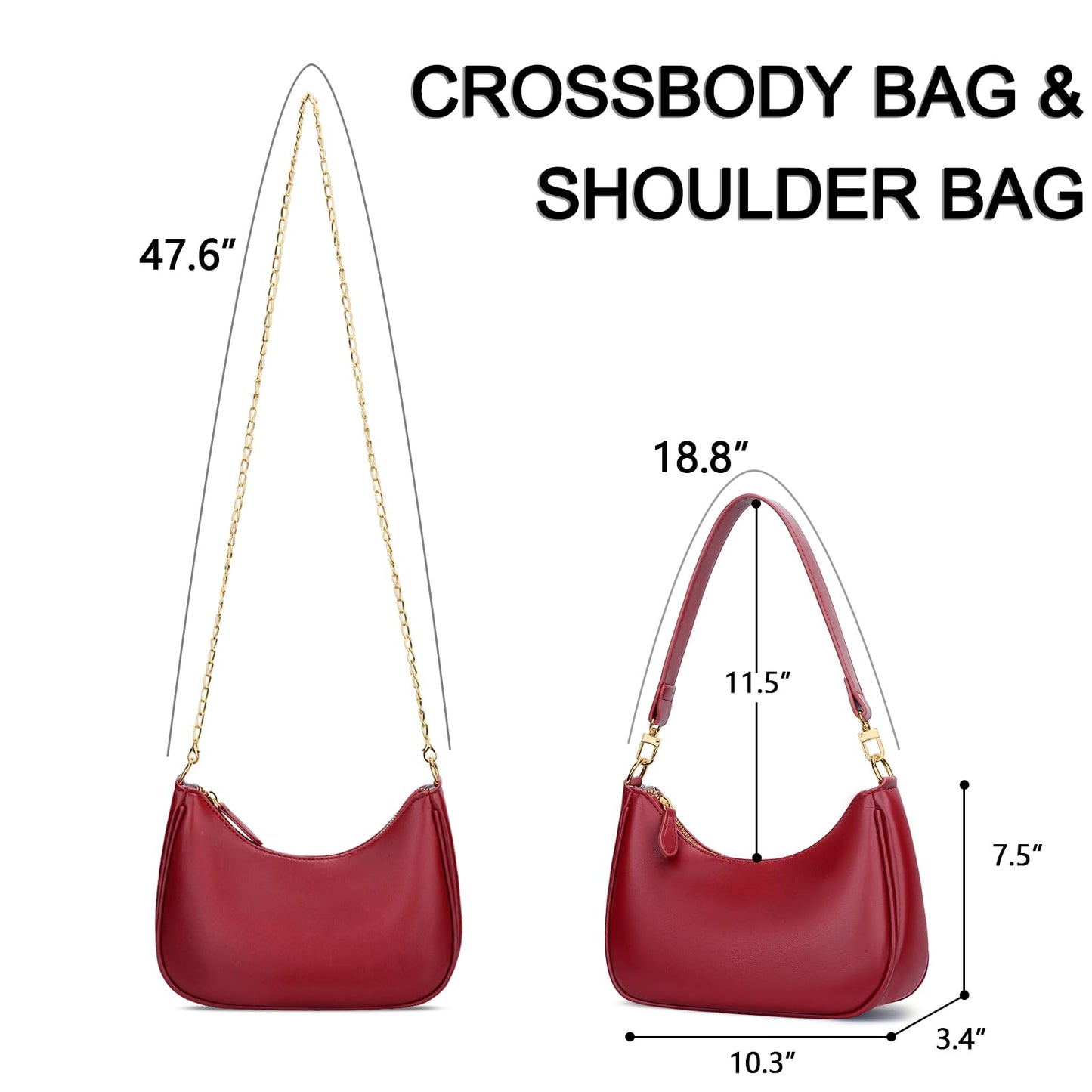 Chic Retro Hobo Bag - KKXIU Women's Purse Collection