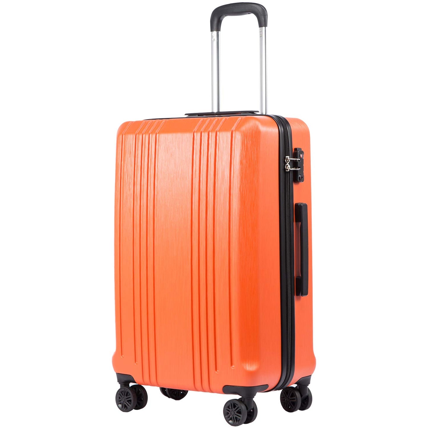 Coolife Expandable Spinner Luggage Set - 3 Piece
